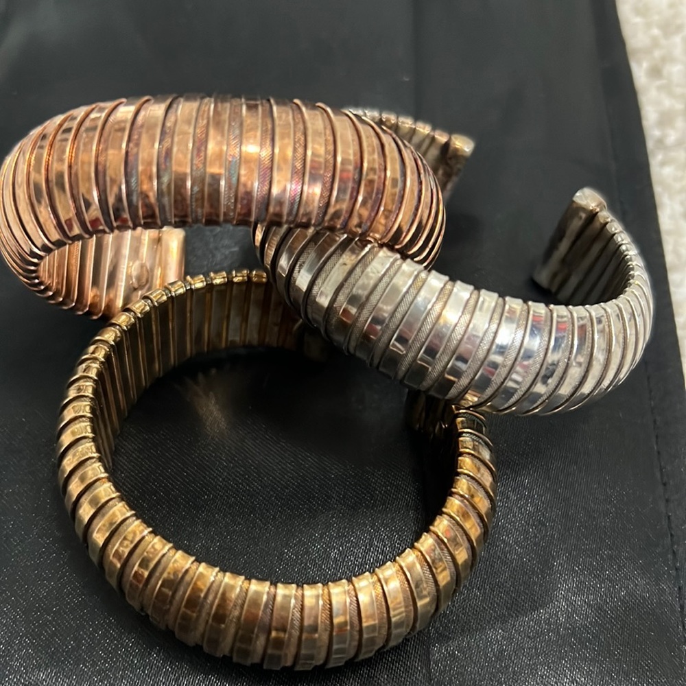 Silver Snake Bangles Brackets - image 1